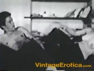A Classic Black And White Oral Fucking Movie