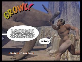 Cretaceous caralho 3d homossexual desenho sci-fi sexo história