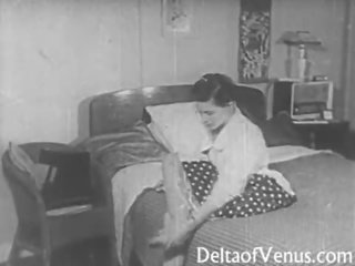 Вінтажний порно 1950-ті роки - вуайеріст ебать - peeping tom