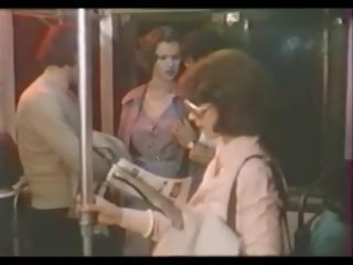 Foursome in metro - Brigitte Lahaie - 1977