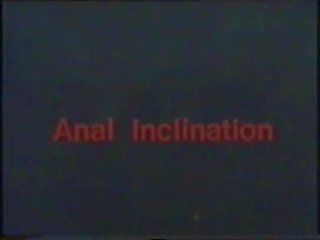 CC Anal Inclination